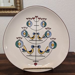 Knabstrup MCM ceramic Danish platter